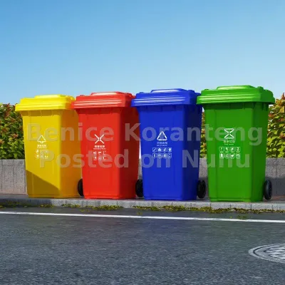 120 litres Durable Waste Bin (Foreign Type)