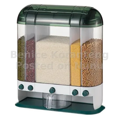 5-compartment Grain Storage Dispenser