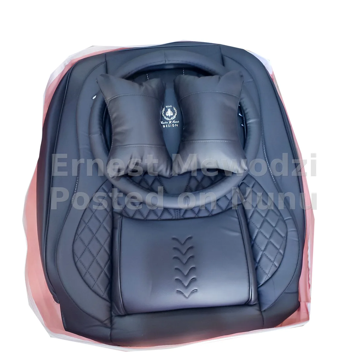 Car Seat Cover Luxury Leather (Full Set) for All Cars