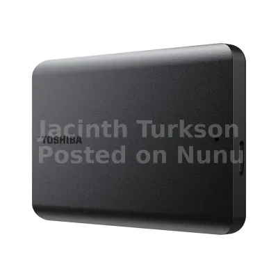 Toshiba 500GB External Hard Disk Drive 3.0 - Black
