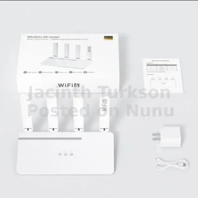 Universal 300Mbps Wifi6 2.4G Sim Card Router - White