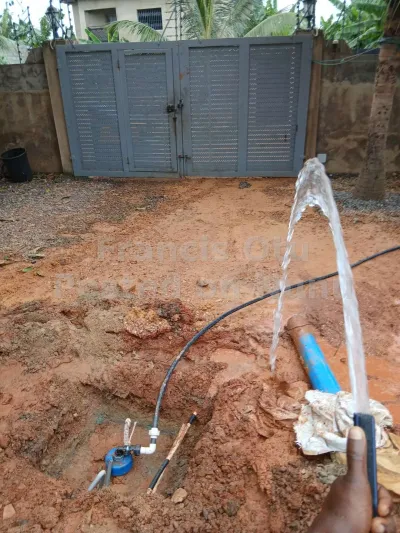 Borehole and water treatment