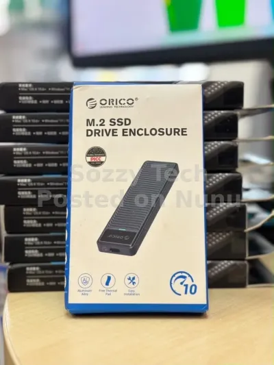 ORICO M.2 NVMe SSD Enclosure, USB 3.1 Gen 2 (10 Gbps) PCIe External