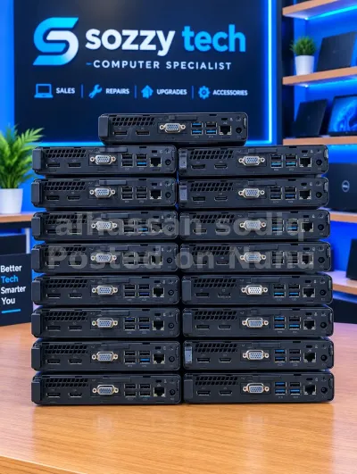 HP EliteDesk 800 G3 Mini Business Desktop (Intel Quad Core i5-7500 3.4