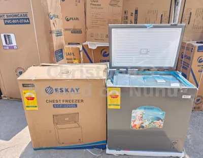 check out this Eskay *199L* chest freezer!