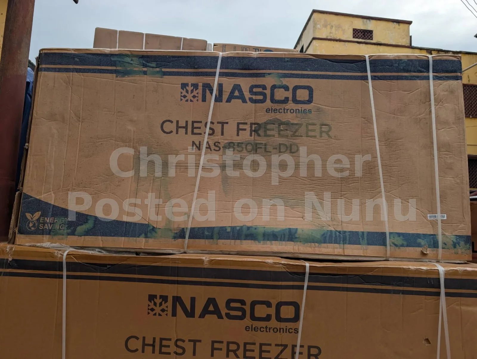 Introducing the NASCO 850FL-DD chest freezer, offering a substantial
