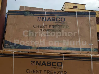 Introducing the NASCO 850FL-DD chest freezer, offering a substantial