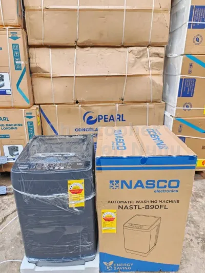 Introducing the NASCO 9KG Top Load Fully Automatic Washing Machine.