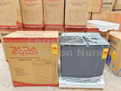ZARA 13KG TWIN TUB SEMI AUTOMATIC WASHING MACHINE