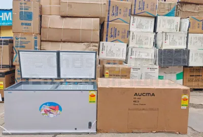 check out this incredible AUCMA *630L* Chest Freezer!
