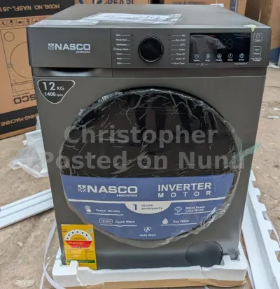 NASCO 12kg Front load fully automatic washing machine