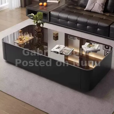 Center table with drawers