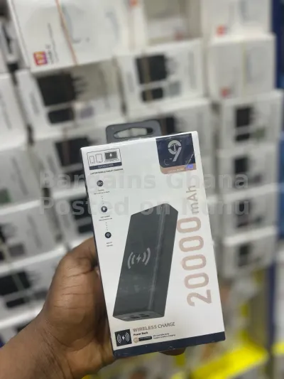 T9 20,000mAh wireless power bank