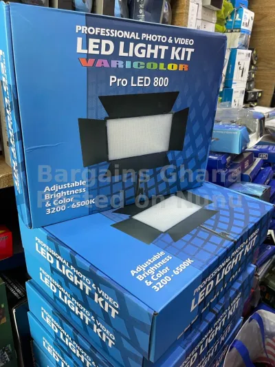 LED Light 800 with batteries and tripod stand (Full kit)