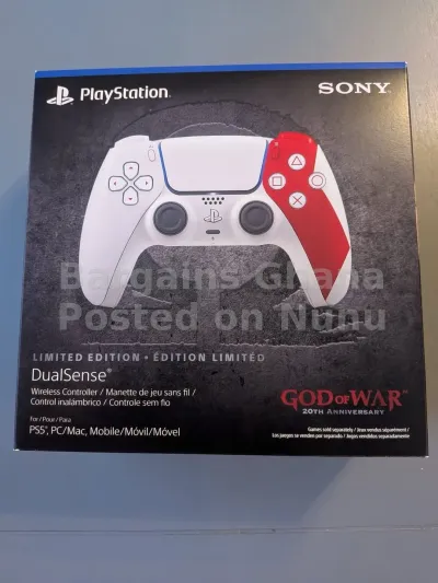 PS5 Dualsense Controller God of War 20th Anniversary Limited Edition
