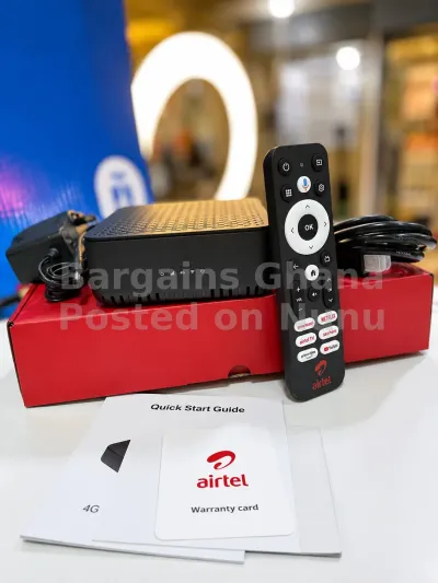 Airtel Android Smart Box with built-in 4G universal router
