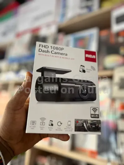 RCA FHD 1080p Dash Camera (Wi-Fi Enabled)