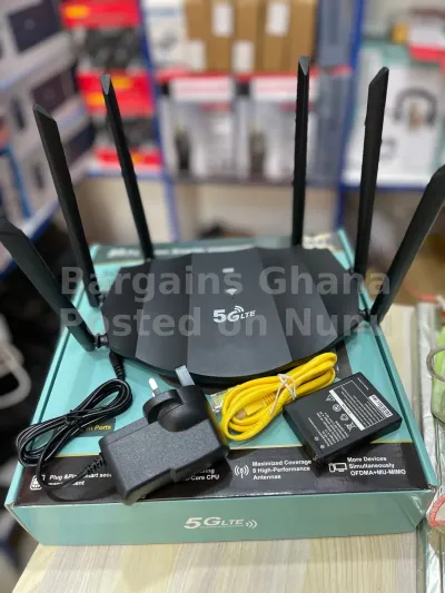 Wifi 6 5g Universal Router With Rechargeable Standby Battery