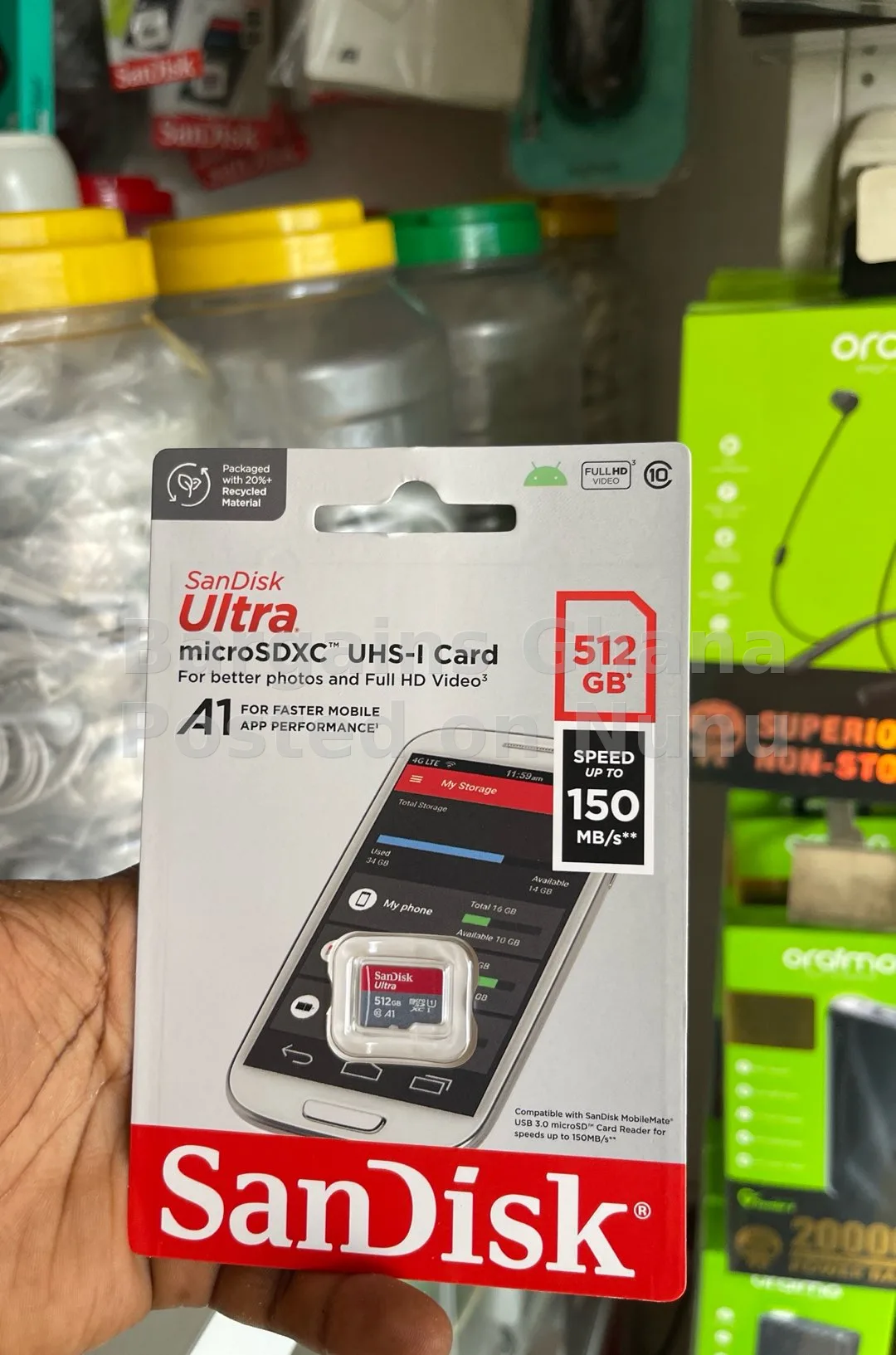 Original Sandisk 512GB SD card