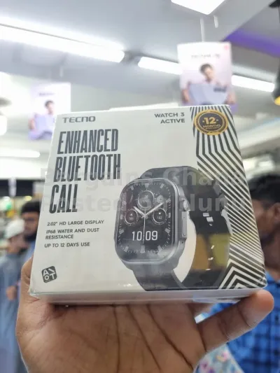 Tecno Watch 3 active smart watch