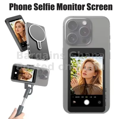 Magnetic phone selfie screen