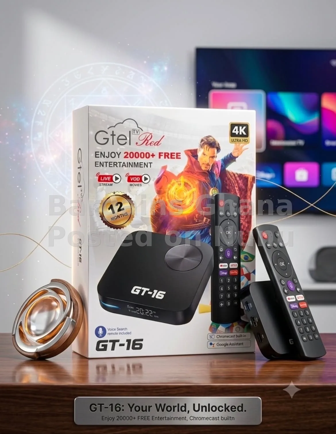 Gtel GT-16 Android tv box (Jailbroken)