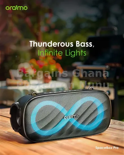 Oraimo SpaceBox Pro Deep Bass Portable speaker