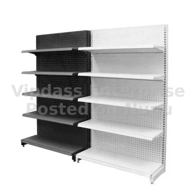 Super market shelves display