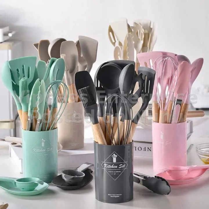 Silicone kitchen sets