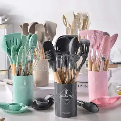 Silicone kitchen sets