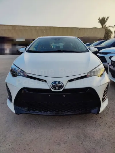 Toyota Corolla ready for shipping to Ghana