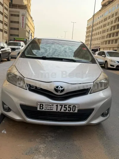 Toyota Yaris ready for shipping to Ghana