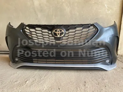 Highlander 2020,2021,2022,2023 Front Bumper