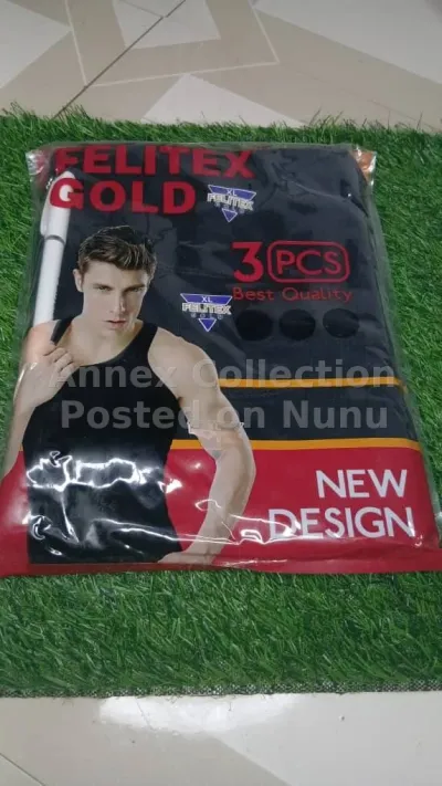 FLEXTEX 3-IN-1 MEN’S SINGLET 🔥🖤