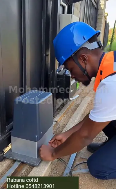Remote Sliding door machine installation