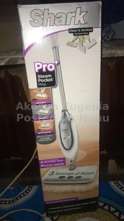 shark 3 setting steam mop