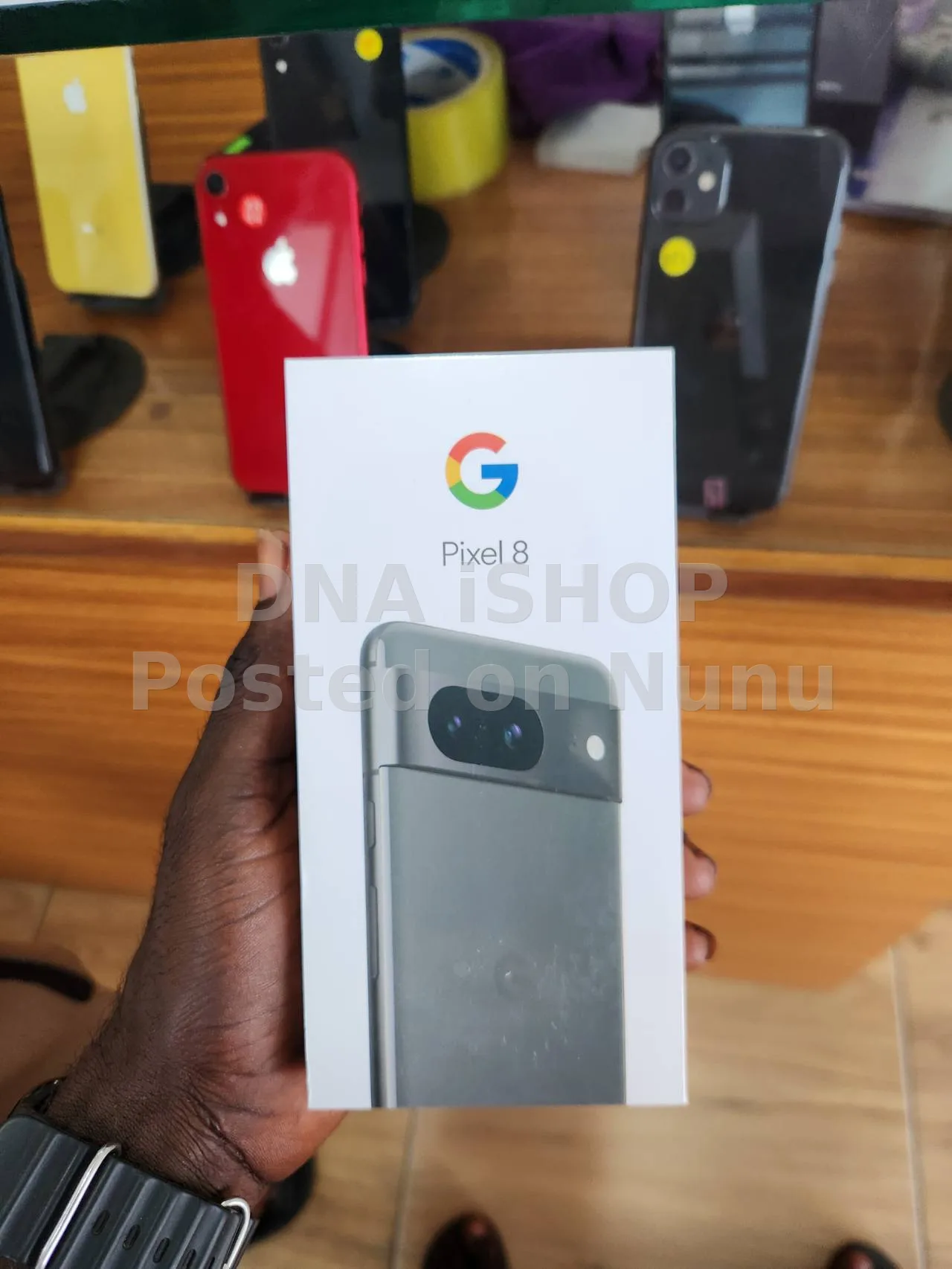 Fresh in box pixel 8, 128GB available now