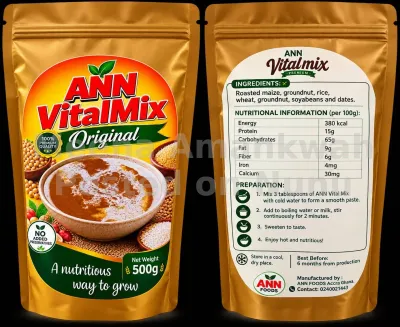Ann Vital Mix original tom brown &cereal and fruit blend