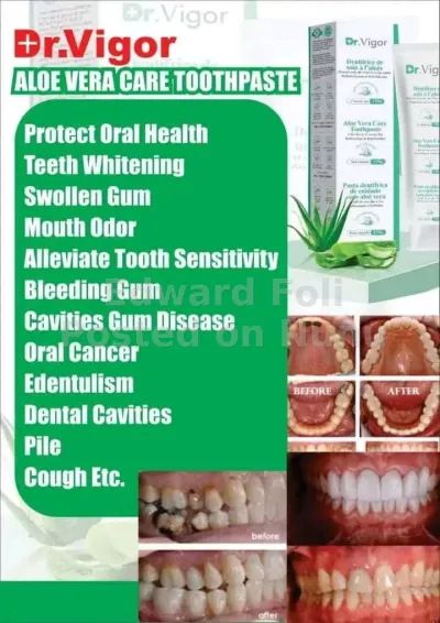Dr. Vigor Aloe Vera TOOTHPASTE