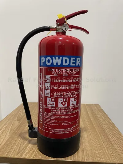 6 KG fire extinguishers