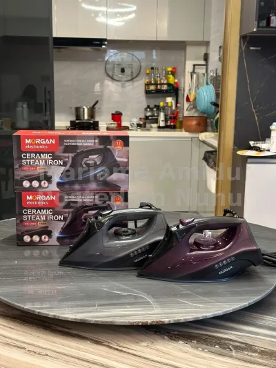Ceramic steam iron