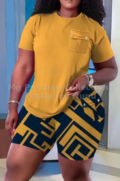 Two pieces shorts set
