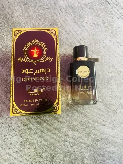 Original Manasik Dirham Oud EDP Perfume for Unisex 100ml