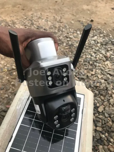 4G solar camera. very clear video quality and strong battery