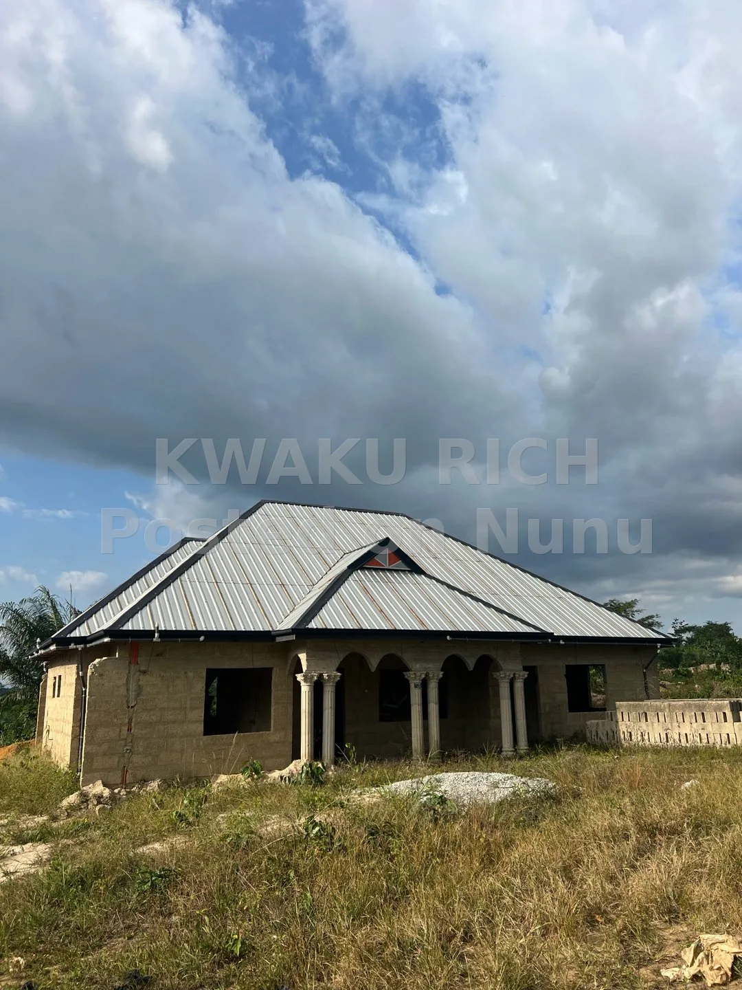 Uncompleted building