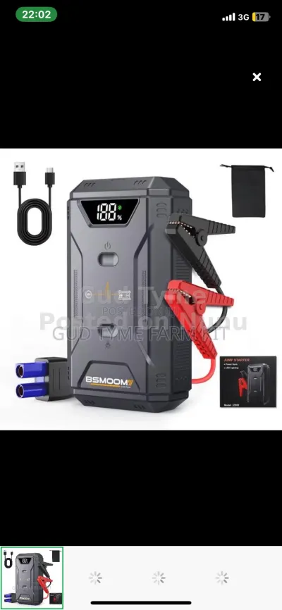 ZD02 Jump Start Multifunction 20000mAh