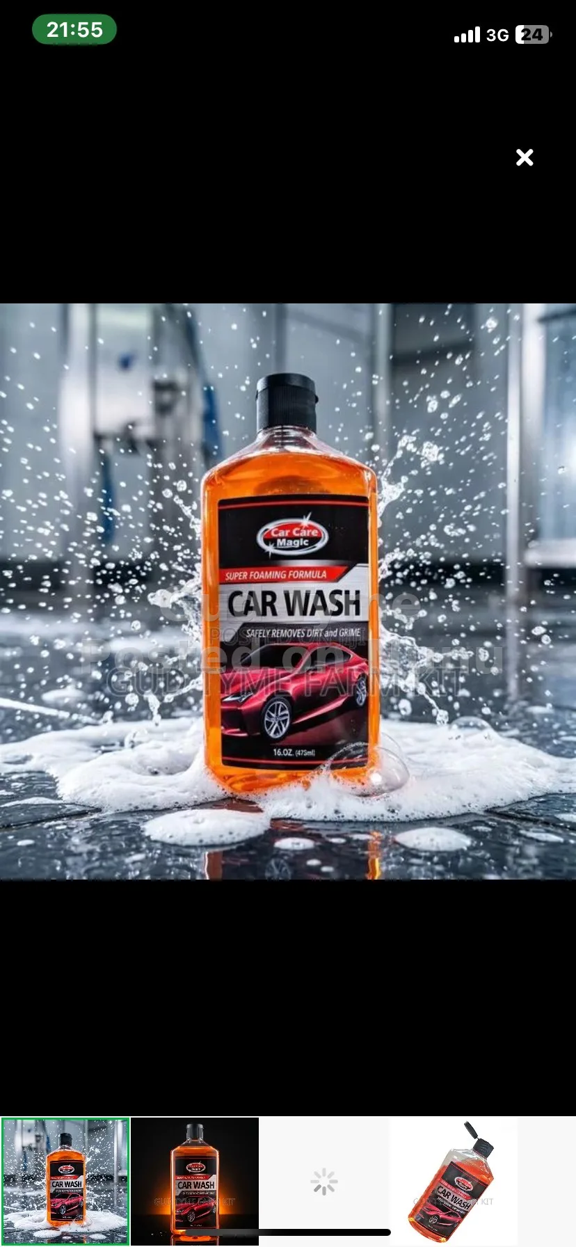 Super Foaming Car Wash Shampoo