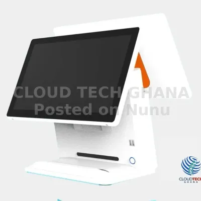 Dual Screen Touch POS System(White & Black)