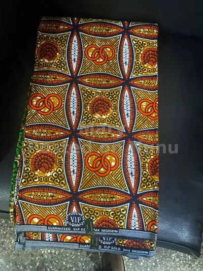 VIP Gold African Print Fabric
