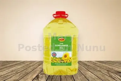 KTC Sunflower oil for cooking and deep frying - available